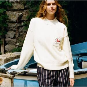 Tombolo Mariner Sweater in Beige